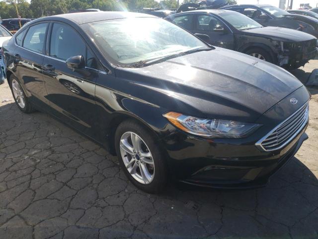 FORD FUSION SE 2018 with VIN 3FA6P0HD2JR276765 - Photo from auction