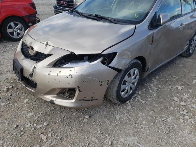 Photo 9 from auction – 2009 TOYOTA COROLLA BA with VIN 1NXBU40E59Z052855