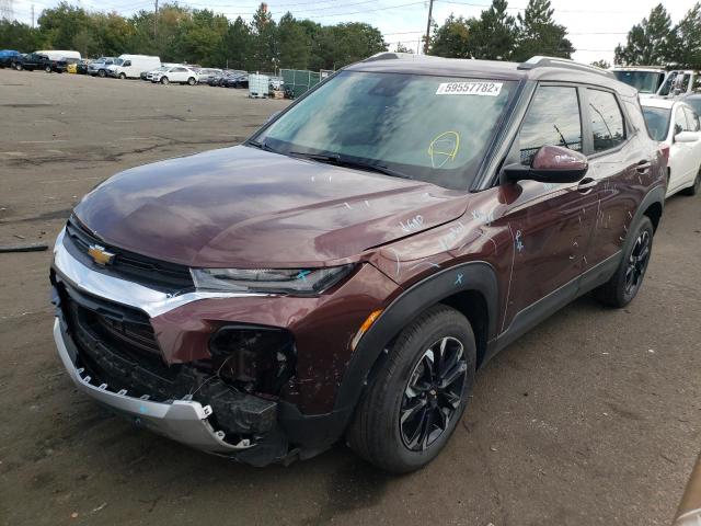 Photo 2 from auction – 2022 CHEVROLET TRAILBLAZE with VIN KL79MRSL4NB019327