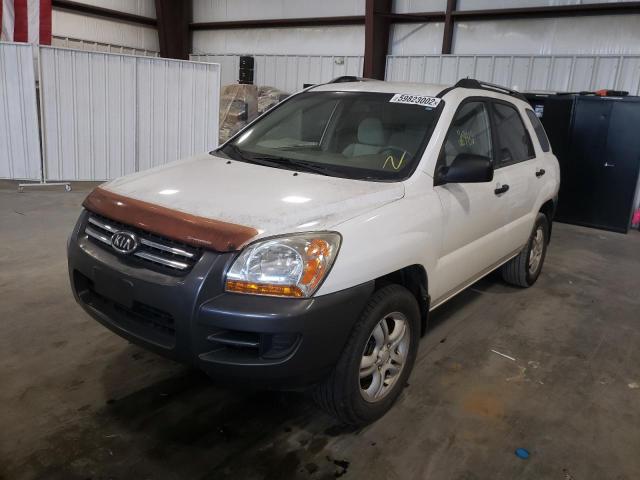 Photo 9 from auction – 2007 KIA SPORTAGE E with VIN KNDJF723877321420