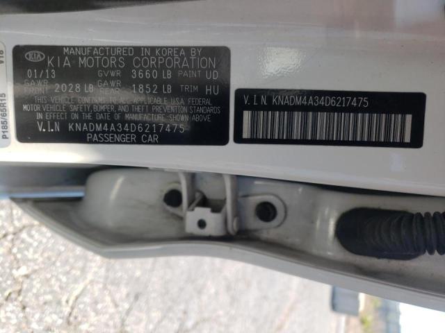 Photo 10 from auction – 2013 KIA RIO LX with VIN KNADM4A34D6217475