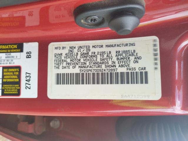 Photo 10 from auction – 2009 PONTIAC VIBE with VIN 5Y2SP67009Z472897