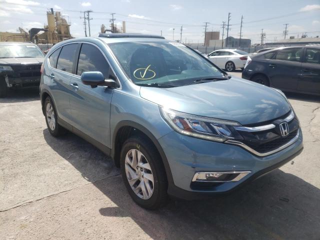 HONDA CR-V EX 2016 with VIN 2HKRM3H5XGH525108 - Photo from auction