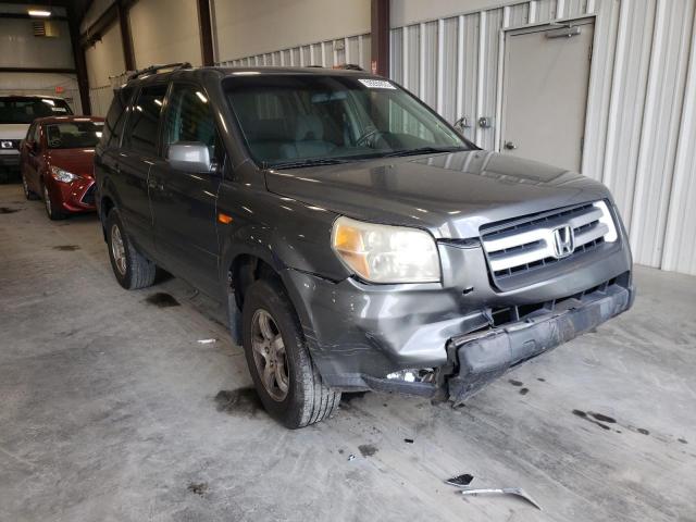 HONDA PILOT SE 2008 with VIN 5FNYF28378B030606 - Photo from auction