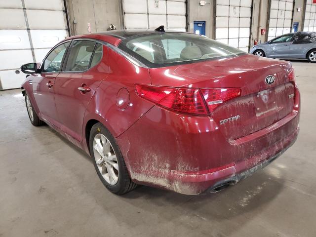 Foto 3 de la subasta – 2013 KIA OPTIMA EX con VIN 5XXGN4A78DG183199