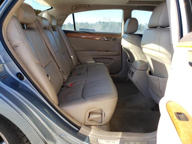 Photo 6 from auction – 2006 TOYOTA AVALON 4D with VIN 4T1BK36B46U117235