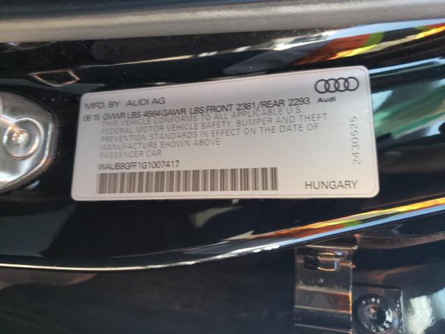 Photo 10 from auction – 2016 AUDI A3 PREMIUM with VIN WAUB8GFF1G1007417