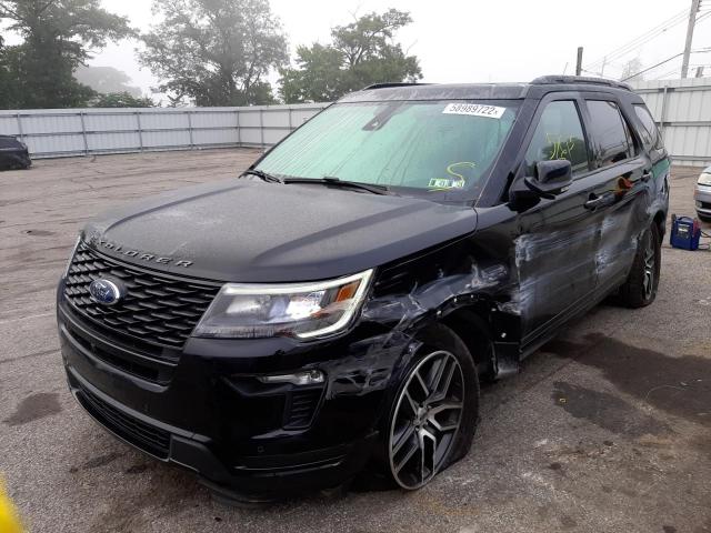 Photo 2 from auction – 2018 FORD EXPLORER S with VIN 1FM5K8GT0JGA24429