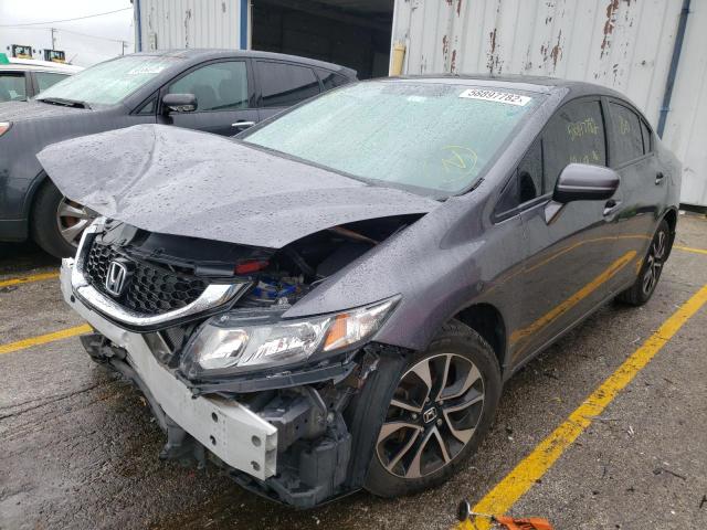 Photo 2 from auction – 2014 HONDA CIVIC EX with VIN 19XFB2F8XEE009221