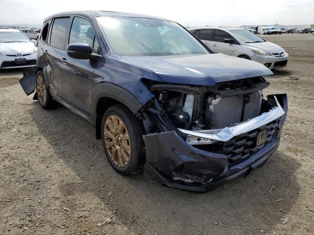 HONDA PASSPORT E 2022 with VIN 5FNYF7H55NB001471 - Photo from auction