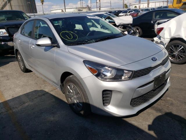 KIA RIO LX 2018 with VIN 3KPA24AB9JE136366 - Photo from auction