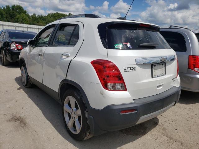 Photo 3 from auction – 2015 CHEVROLET TRAX LTZ with VIN KL7CJTSB6FB222711