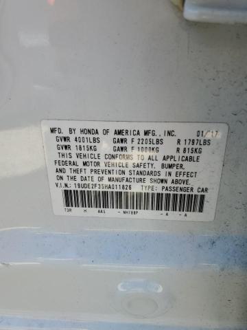 Photo 10 from auction – 2017 ACURA ILX BASE W with VIN 19UDE2F35HA011826