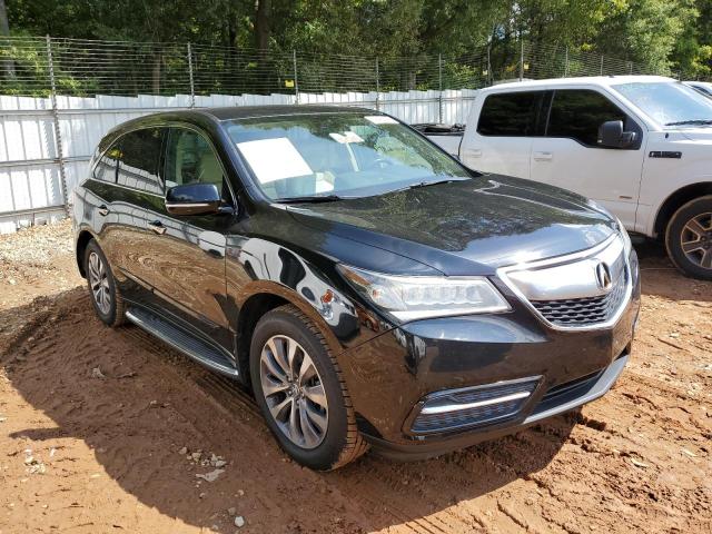 ACURA MDX TECHNO 2014 with VIN 5FRYD3H41EB017848 - Photo from auction