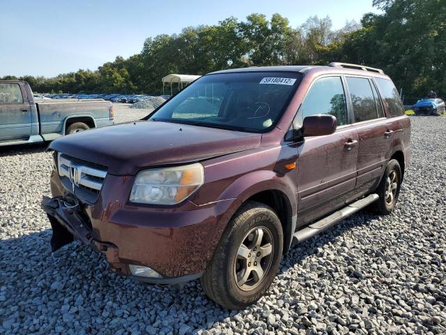 Photo 2 from auction – 2008 HONDA PILOT EXL with VIN 5FNYF18518B014722