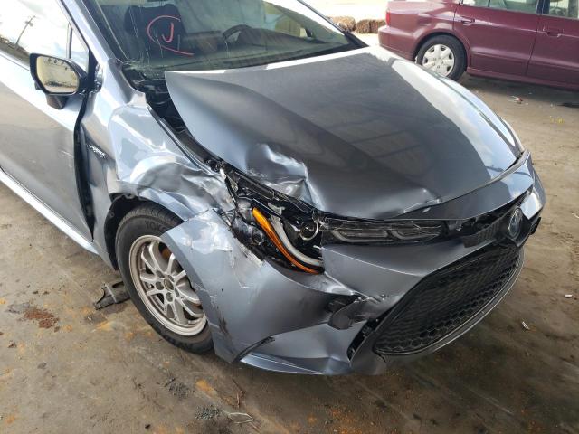 Photo 9 from auction – 2020 TOYOTA COROLLA LE with VIN JTDEBRBE2LJ017605