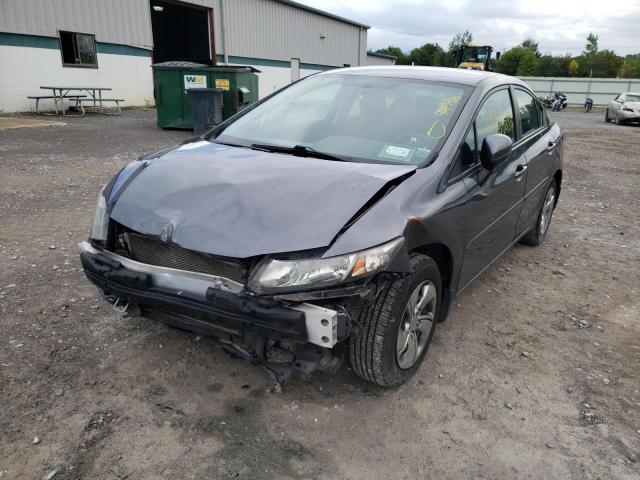 Photo 2 from auction – 2014 HONDA CIVIC LX with VIN 19XFB2F59EE203759