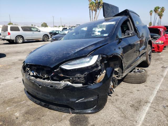 Photo 2 from auction – 2022 TESLA MODEL X with VIN 7SAXCBE57NF335449