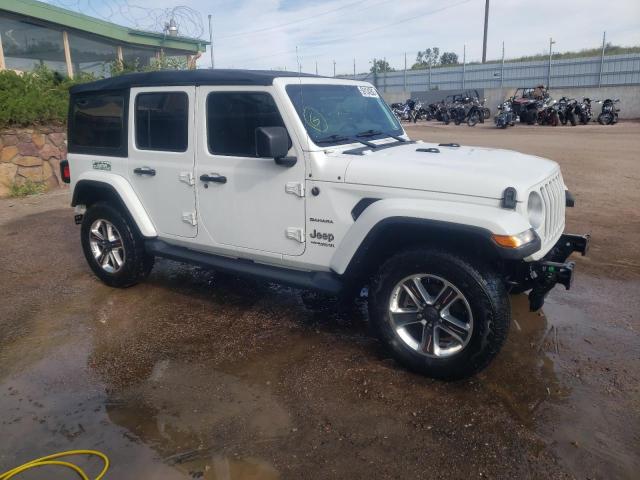 JEEP WRANGLER U 2018 with VIN 1C4HJXEN5JW328686 - Photo from auction