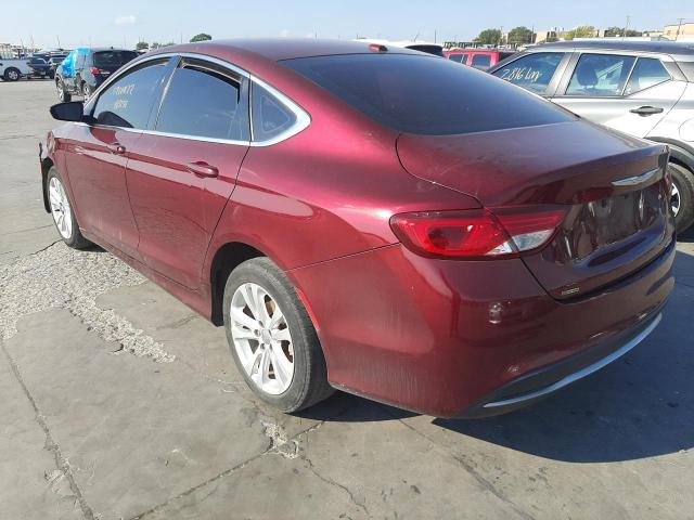 Photo 3 from auction – 2015 CHRYSLER 200 LIMITE with VIN 1C3CCCAB3FN723959