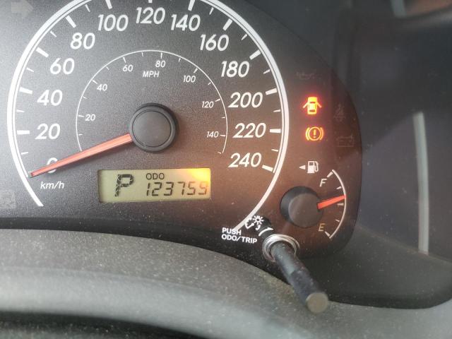 Photo 8 from auction – 2009 TOYOTA COROLLA BA with VIN 2T1BU40E29C090920