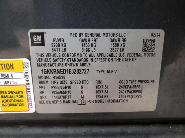 Photo 10 from auction – 2014 GMC ACADIA SLE with VIN 1GKKRNED1EJ282727