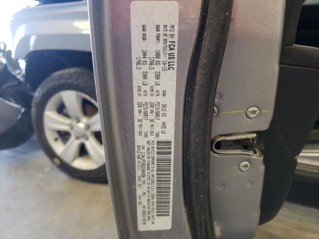Photo 10 from auction – 2016 JEEP PATRIOT LA with VIN 1C4NJPFB5GD584290
