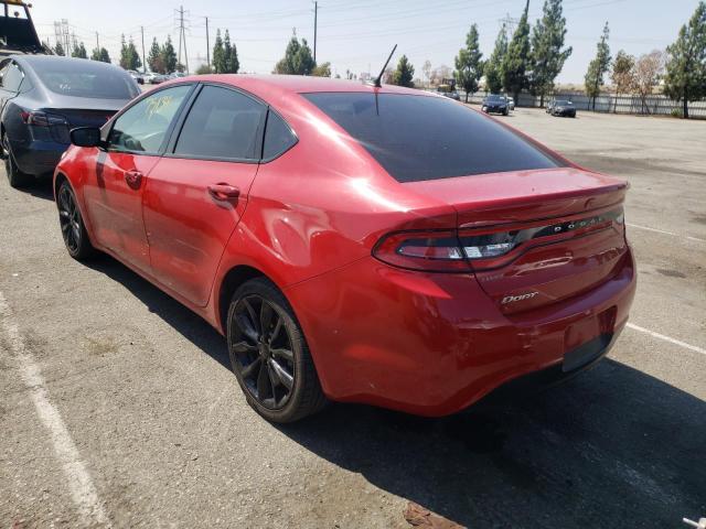 Photo 3 from auction – 2016 DODGE DART SXT S with VIN 1C3CDFFA5GD818223