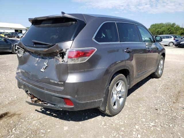 Photo 4 from auction – 2015 TOYOTA HIGHLANDER with VIN 5TDDKRFH5FS134926