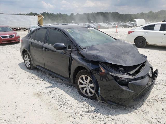 TOYOTA COROLLA LE 2021 with VIN JTDEPMAE9MJ166181 - Photo from auction