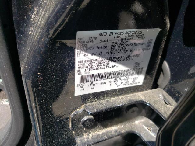 Photo 10 from auction – 2011 FORD F350 SUPER with VIN 1FT8W3BT5BEA78080