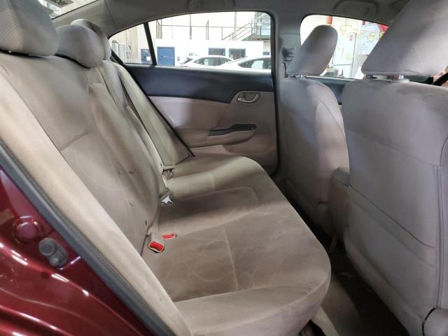 Photo 6 from auction – 2012 HONDA CIVIC LX with VIN 19XFB2F50CE377023