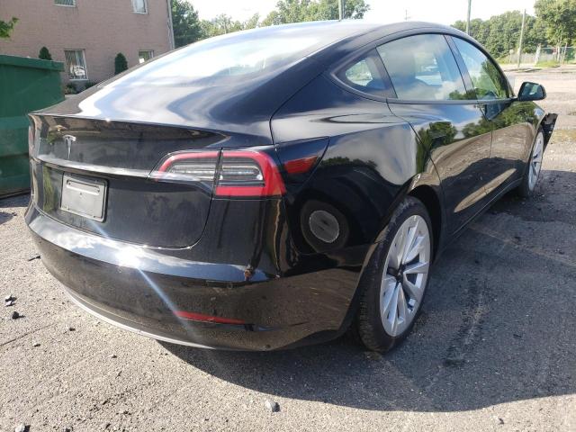 Photo 4 from auction – 2022 TESLA MODEL 3 with VIN 5YJ3E1EA0NF287905