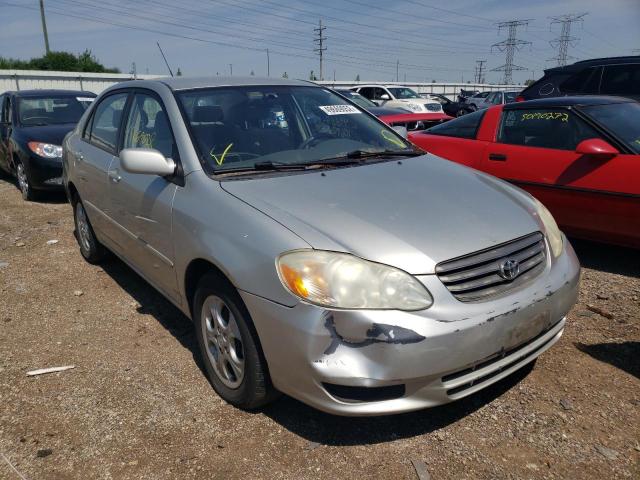 TOYOTA COROLLA CE 2003 with VIN JTDBR32E430022791 - Photo from auction