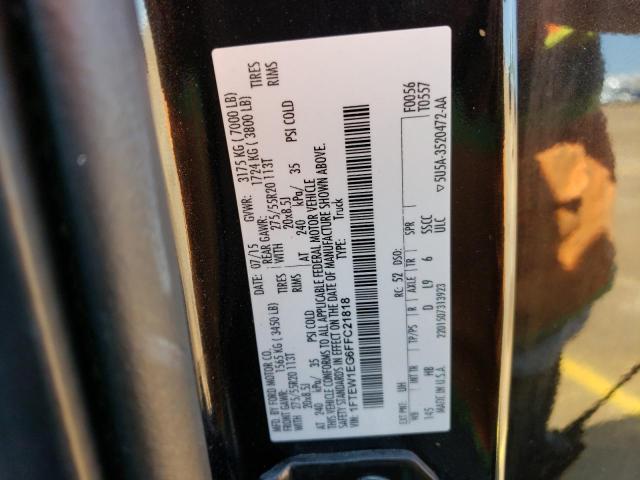 Photo 10 from auction – 2015 FORD F150 SUPER with VIN 1FTEW1EG6FFC21818