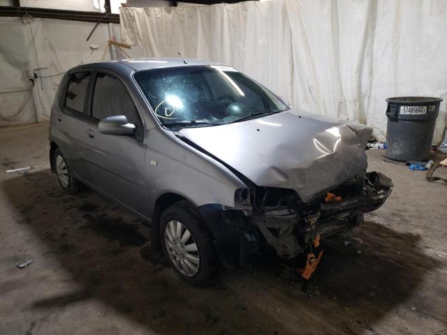 CHEVROLET AVEO BASE 2006 with VIN KL1TD66646B677430 - Photo from auction