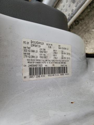 Photo 10 from auction – 2006 DODGE DURANGO SX with VIN 1D4HB38NX6F176223
