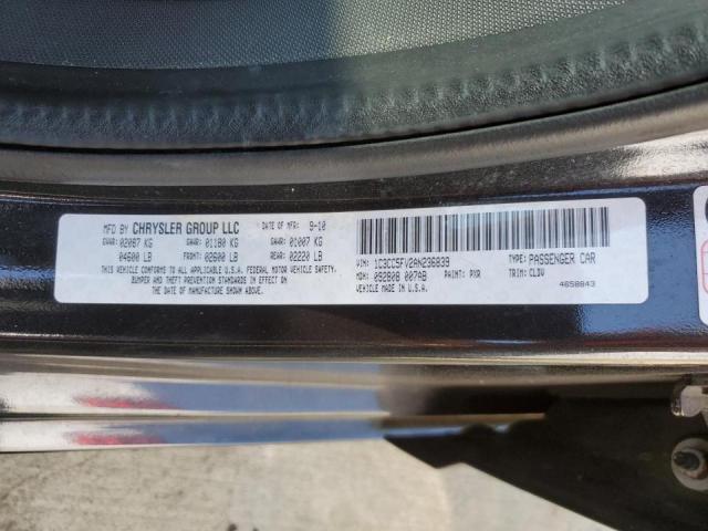 Photo 10 from auction – 2010 CHRYSLER SEBRING LI with VIN 1C3CC5FV2AN236839