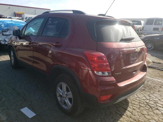 Photo 3 from auction – 2021 CHEVROLET TRAX 1LT with VIN KL7CJLSB8MB326789