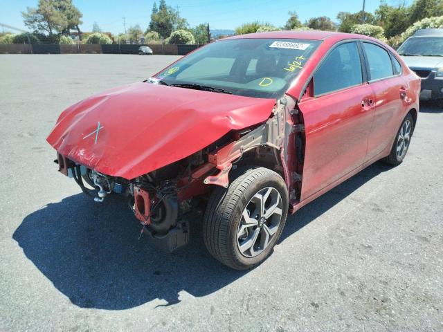 Photo 2 from auction – 2021 KIA FORTE FE with VIN 3KPF24AD2ME395549