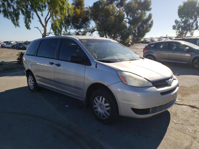 TOYOTA SIENNA CE 2004 with VIN 5TDZA29C04S022192 - Photo from auction