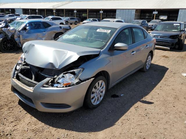 Photo 2 from auction – 2014 NISSAN SENTRA S with VIN 3N1AB7AP2EY222994