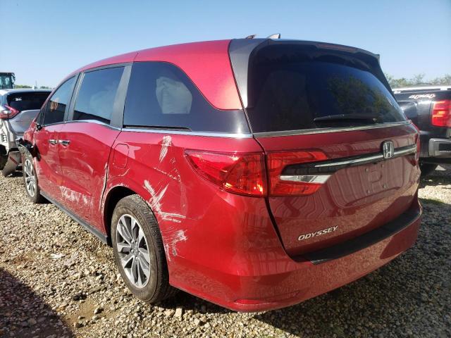 Photo 3 from auction – 2022 HONDA ODYSSEY EX with VIN 5FNRL6H77NB034335
