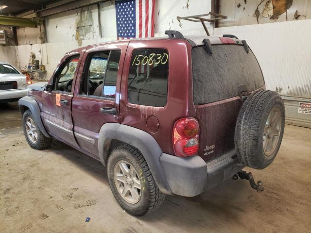 Photo 3 from auction – 2003 JEEP LIBERTY SP with VIN 1J4GL48K93W558864