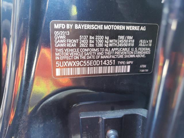 Photo 10 from auction – 2014 BMW X3 XDRIVE2 with VIN 5UXWX9C55E0D14351