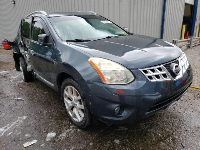 NISSAN ROGUE S 2013 with VIN JN8AS5MT2DW011301 - Photo from auction