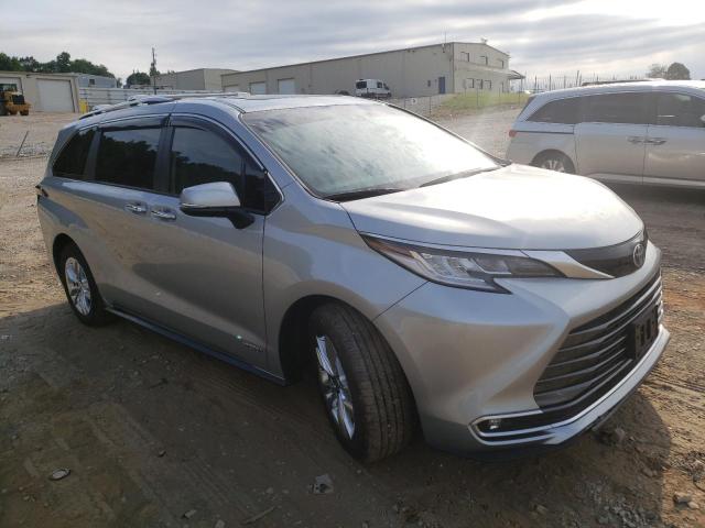 TOYOTA SIENNA LIM 2021 with VIN 5TDZRKEC2MS012018 - Photo from auction