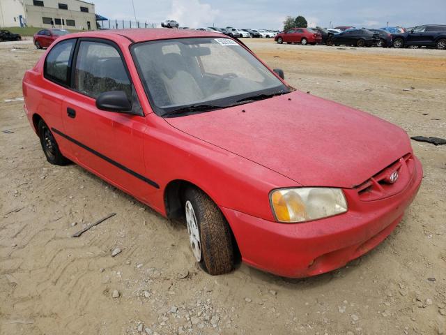 HYUNDAI ACCENT 2001 with VIN KMHCF35G21U094519 - Photo from auction