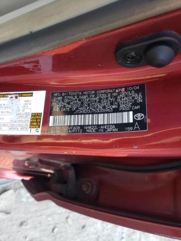 Photo 10 from auction – 2005 TOYOTA PRIUS with VIN JTDKB20U753005963