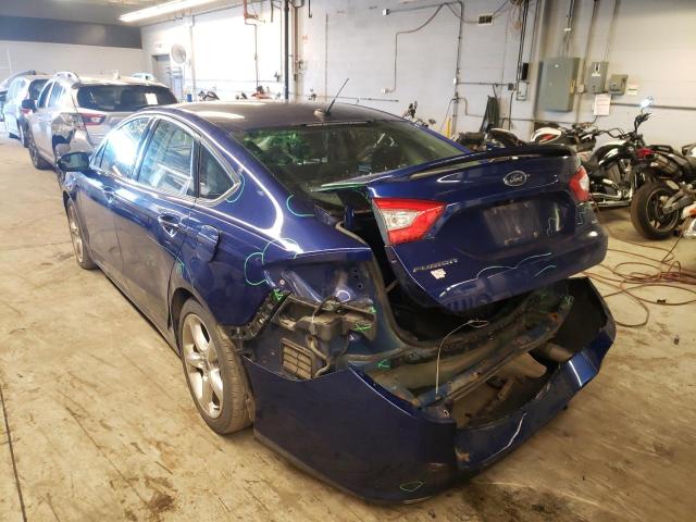 Photo 3 from auction – 2016 FORD FUSION SE with VIN 3FA6P0H76GR387368